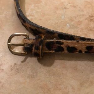 Rockinrobin leopard skin girls belt